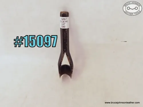 15097 – CS Osborne 3/4 inch English point punch – $30.00