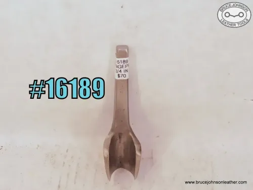 16189 – England marked 3/4 inch English point punch – $70.00.