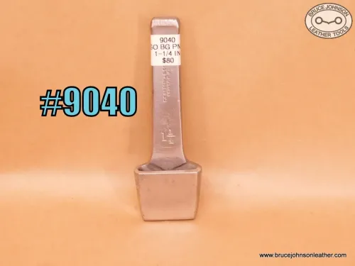 9040 – CS Osborne 1-1/4 inch Newark marked bag punch – $80.00.