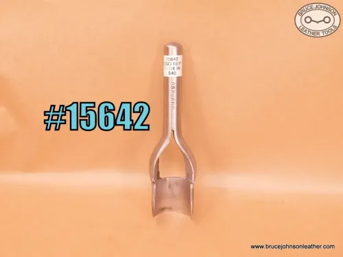 15642 – CS Osborne 1-1/4 inch round end arch punch – $40.00.