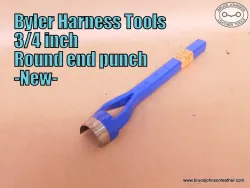 Byler Harness Tools 3/4 inch round end punch – $38.00. – in stock.