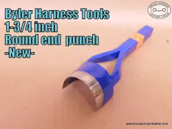 Byler Harness Tools 1-3/4 inch round end punch – $45.00. – in stock.