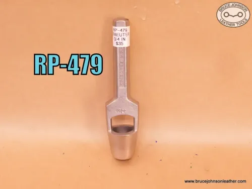 RP-479 – Kraeuter 3/4 inch round punch – $35.00.