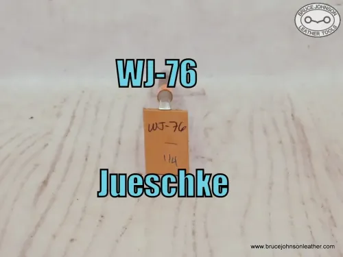 WJ-76 – Jueschke 1/4 inch smooth beveler – $45.00. – In stock