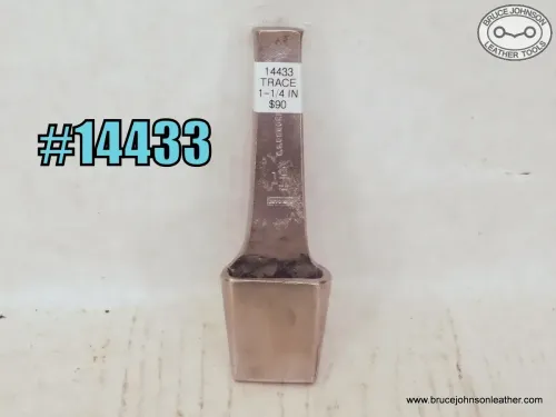 SOLD - 14433 – CS Osborne 1-1/4 inch trace punch – $90.00.