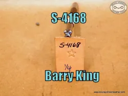 S-4168 – Barry King star stamp, 1/4 inch wide – $35.00.