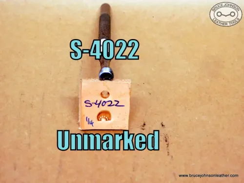 S-4022 – Unmarked border stamp, 1/4 inch wide – $40.00