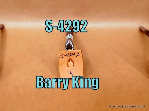 S-4292 – Barry King border-geometric stamp, 1/4 inch wide – $45.00.