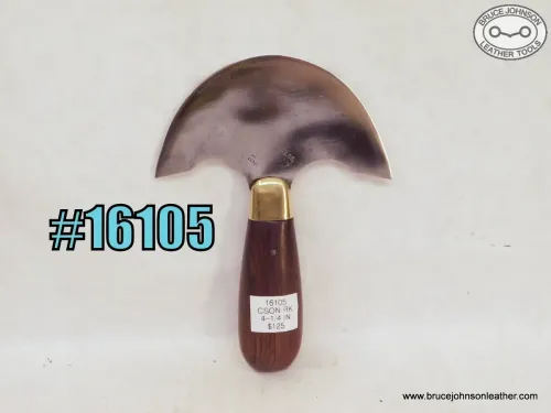 16105 – CS Osborne Newark Mark round knife, 4-1/4 inches – $125.00.