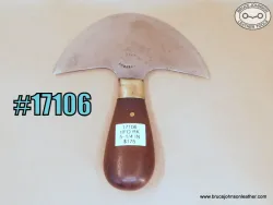 17106 – HF Osborne round knife, 5-1/4 inches wide – $175.00