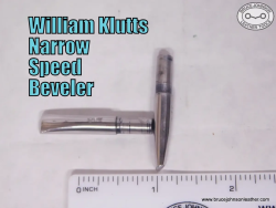 William Klutts narrow speed beveler for swivel knife – $25.00 – several in stock