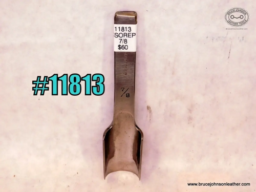 11813 – CS Osborne 7-8 inch round end punch – $60.00.