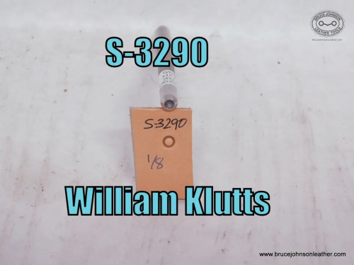 S-3290-William Klutts seed stamp, 1-8 inch – $25.00.