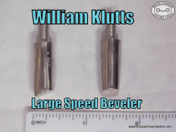 William Klutts large speed beveler, fits in swivel knife – $25.00 – several in stock