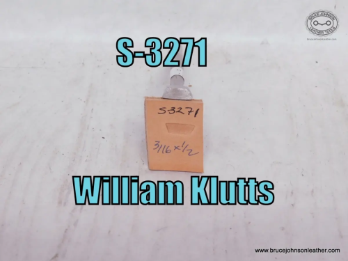 S-3271-William_Klutts fine line leaf liner, 3-16 X 1-2 inch – $35.00.