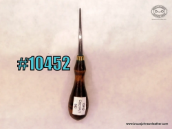 10452 – CS Osborne #1 patent leather tool/freehand stitch Groover – $80.00