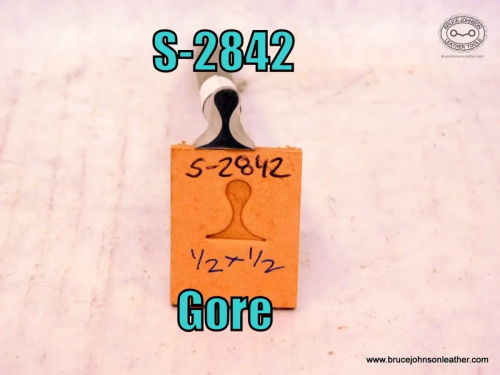 S-2842 – Gore meander stamp, 1-2 X 1-2 inch – $70.00
