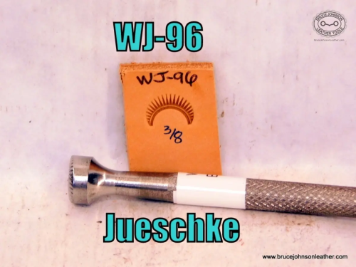 WJ-96 – Jueschke border stamp, 3-8 inch wide at base – $75.00