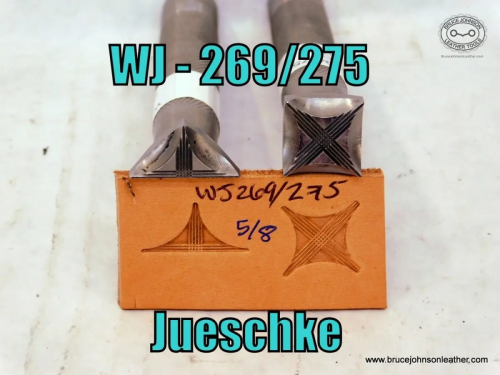 WJ-269-275 – Jueschke 5-8 inch geometric stamp set – $280.00.