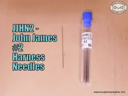 JJHN2 – John James #2 harness needles, 2-1/8 inch – 10 pieces – $8.00.