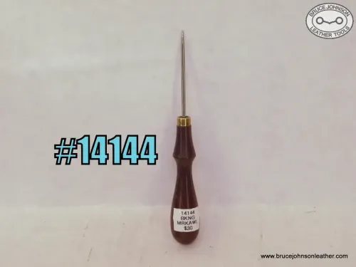 SOLD - 14144 – Barry King marking awl, bit measures 2-3/8 inch – $30.00.