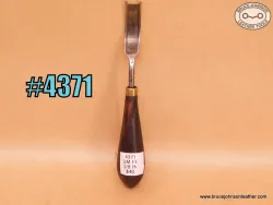 4371 – unmarked French edger, 3/8 inch – $40.00