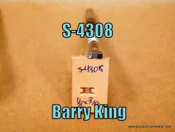 S-4308 – Barry King basket stamp, 1/8 X 3/8 inch – $45.00.