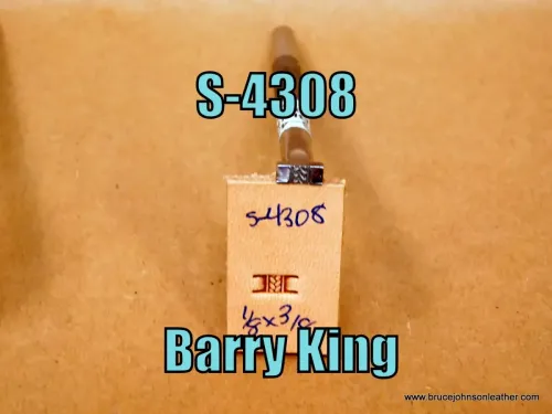 S-4308 – Barry King basket stamp, 1/8 X 3/8 inch – $45.00.