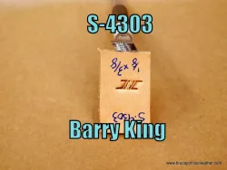 S-4303 – Barry King diagonal basket stamp, 1/8 X 3/ 8 inch – $45.00.