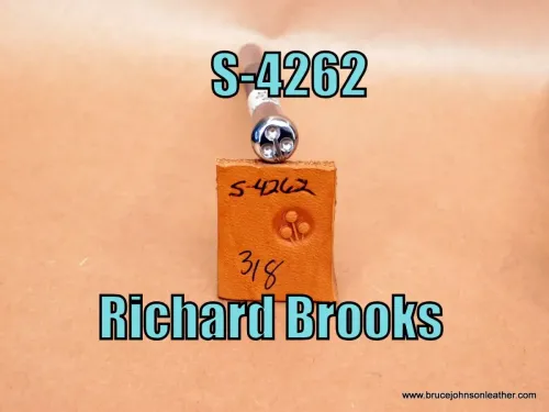 S-4262 – Richard Brooks flower center, 3/8 inch – $65.00.