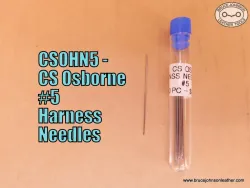 CSOHN5 – CS Osborne #5 harness needle's, 1-7/8 inch – $8.50.