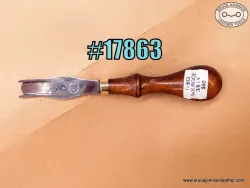 17863 – CS Osborne saddler gouge-carving tool, 3/8 inch – $80.00.
