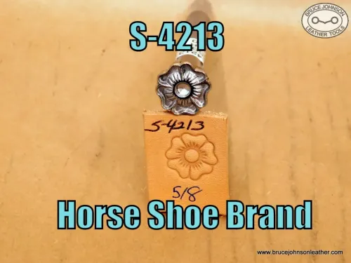 S-4213 – Horse Shoe Brand flower center, 5/8 inch – $80.00