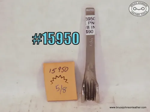 15950 – pinking punch, 5/8 inch – $90.00.
