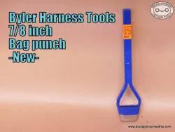 Byler Harness Tools 7/8 inch bag punch – $42.00 – in stock.