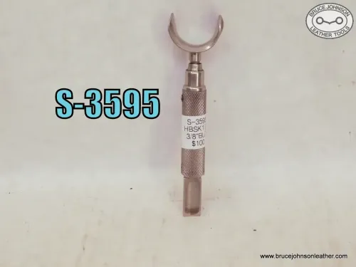 S-3595 – Hackbarth swivel knife, 1/2 inch barrel with 3/8 inch blade – $100.00.