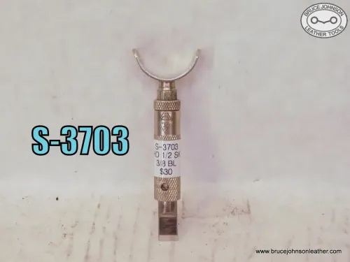 SOLD - S-3703 – Divelbiss adjustable swivel knife, 1/2 inch barrel, 3/8 inch blade – $30.00.