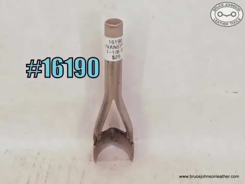 16190 – Ivan 1-1/8 inch English point punch – $25.00.