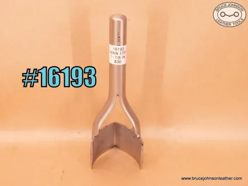 16193 – Ivan 1-7/8 inch English point punch – $30.00.
