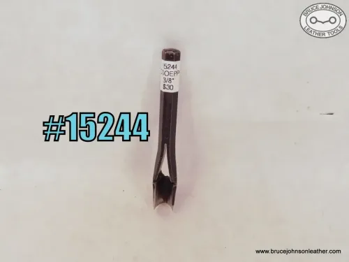 15244 – CS Osborne 3/8 inch English point punch – $30.00