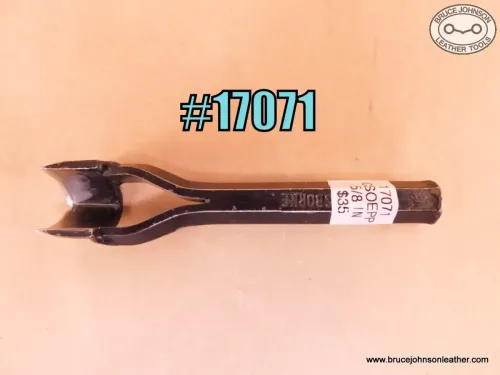 17071 – refurbished CS Osborne 5/8 inch English point punch – $35.00.