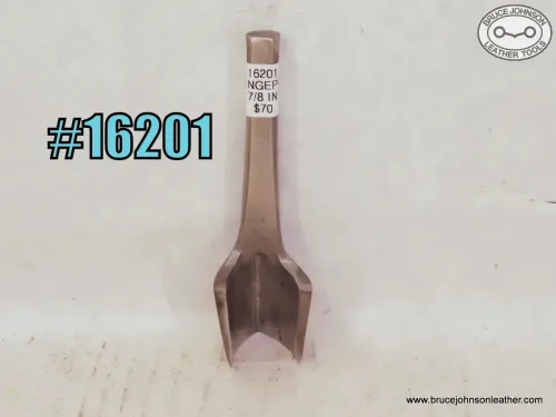 16201 – England marked 7/8 inch English point punch – $70.00.