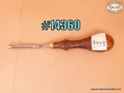 14360 – Unmarked 1/8 inch French edger – $40.00.