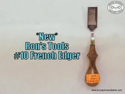 RFE10 - New Ron's Tools #10 French edger, 5/8 inch of cut – $117.00.– in stock