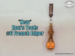 RFE6 - New Ron's Tools #6 French edger, 3/8 inch of cut – $117.00 – in stock