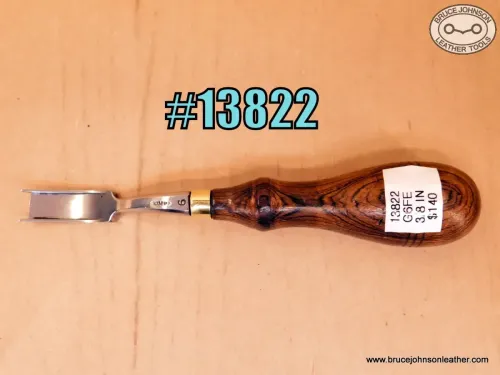 SOLD - 13822 – Gomph #6 French edger, 3/8 inch of cut – $140.00.