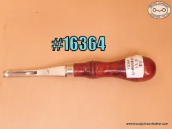16364 – unmarked McMillen #3 French edger, 1/8 inch of cut – $50.00