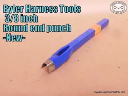 Byler Harness Tools 3/8 inch round end punch-$38.00 – in stock.