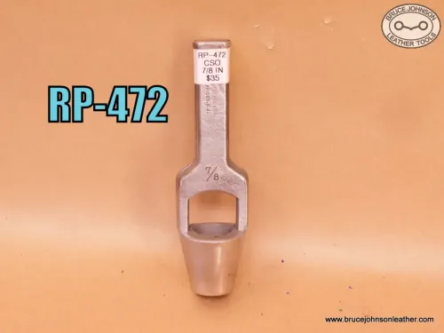 RP-472 – CS Osborne 7/8 inch round punch – $35.00
