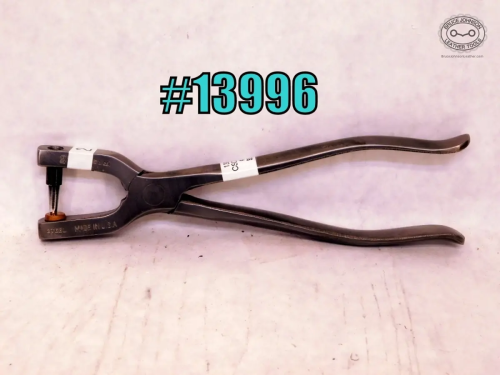 13996 – CS Osborne #2 refurbished single tube punch – $60.00